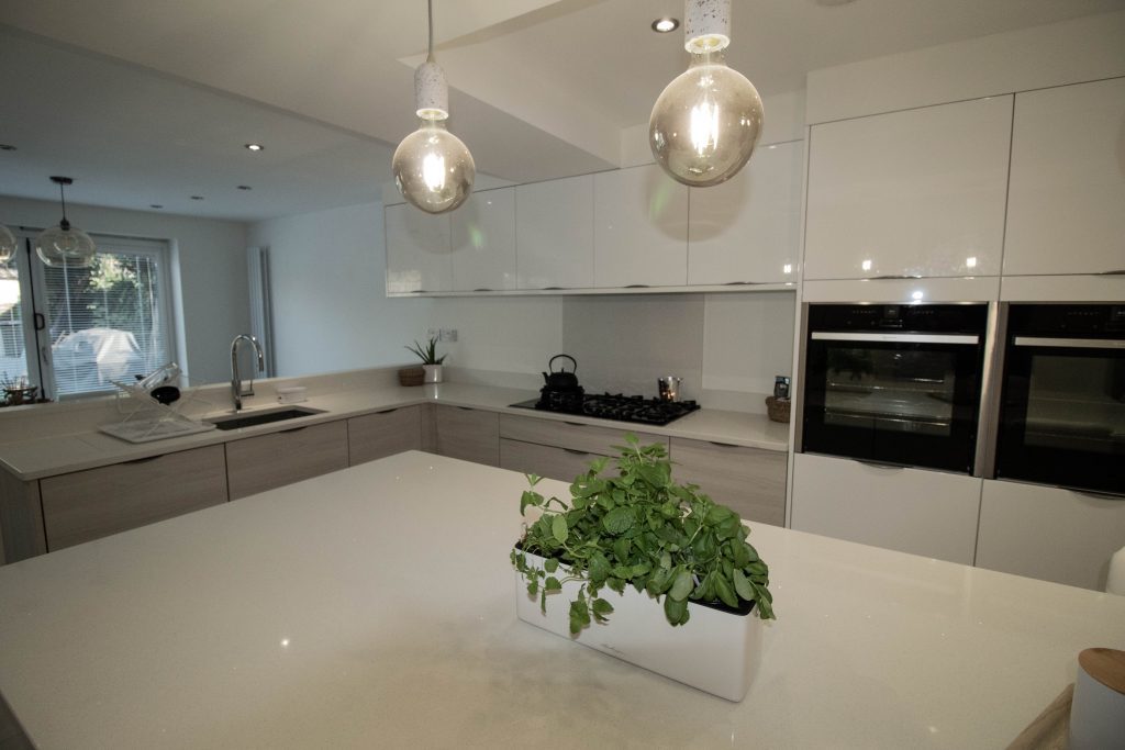 Modern Kitchen Renovation - Otto Kitchen in Gloss White, Noble Kitchens