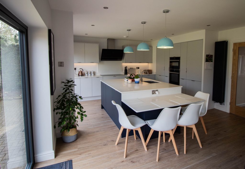 Ultra modern kitchen, Coventry